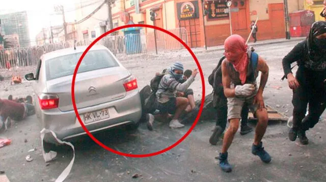 Comerciante cuya tienda fue saqueada atropelló a 5 manifestantes en Antofagasta 