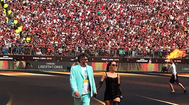 Fito Páez y Anita encendieron la final River Plate vs. Flamengo