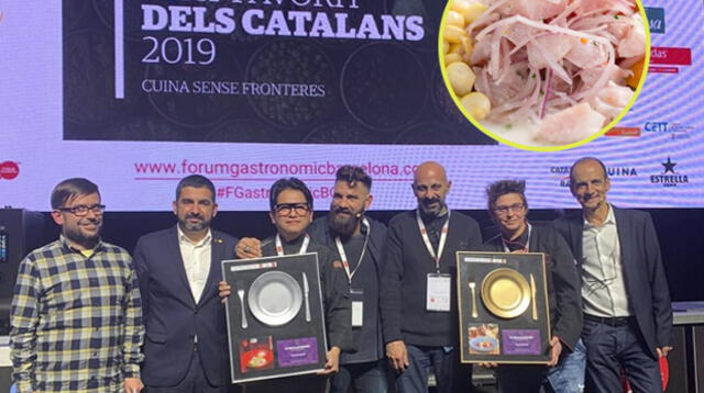 Catalanes premiarón al Ceviche en Forúm Gatronómico