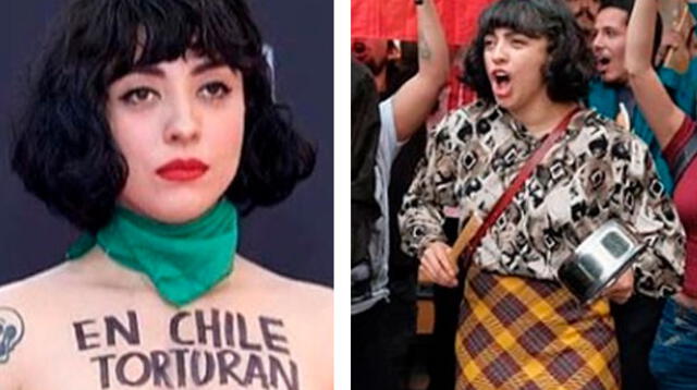 Mon Laferte:"Si tengo que quemar un supermercado para exigir un derecho básico, yo lo hago”