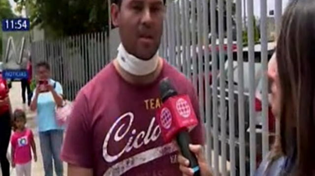 Herido se encuentra estable después de haber sido atendido Herido se encuentra estable después de haber sido atendido