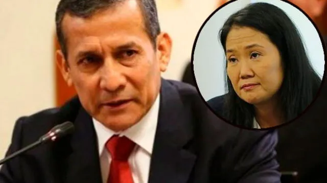 Ollanta Humala se pronunció sobre aportes a Keiko Fujimori