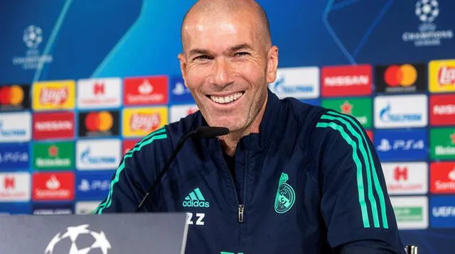 Pese al empate, Zidane se mostró feliz