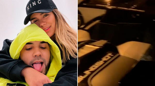 Karol G le regala 'Batimóvil' a Anuel AA por sus 27 años