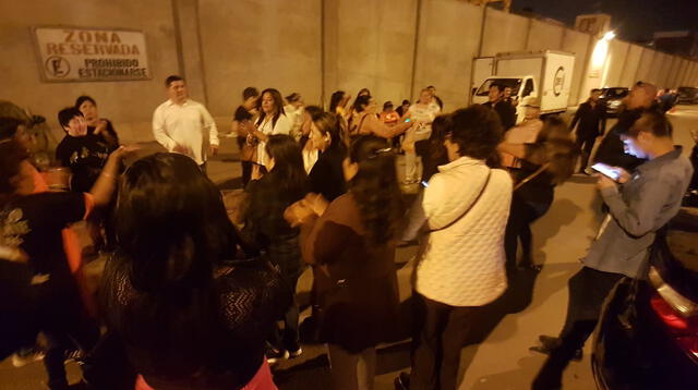 Simpatizantes aguardan la liberación de Keiko Fujimori Higuchi