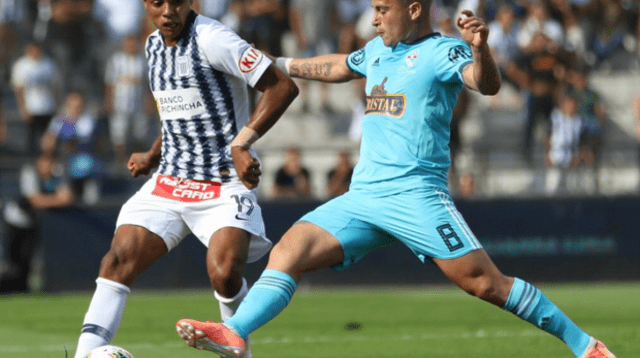 Alianza Lima y Sporting Cristal protagonizaron un intenso partido en Matute