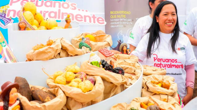 En el festival se presentaron productos de nuestra biodiversidad