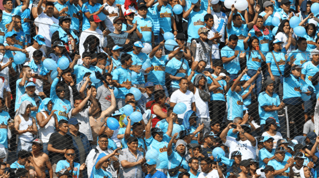 Las tribunas occidente, oriente y norte son exclusivas para los hinchas 'celestes'.