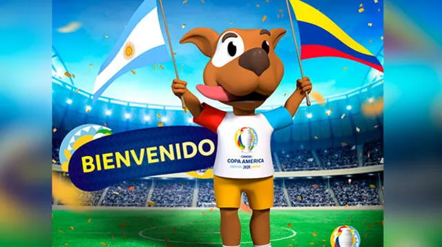 Presentan a la nueva  mascota de la Copa América 2020