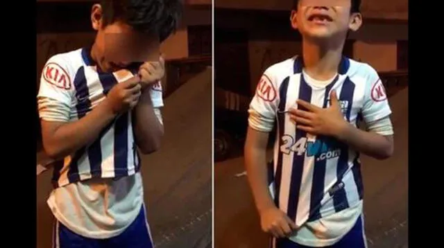 Hincha de Alianza se emociona en Facebook 