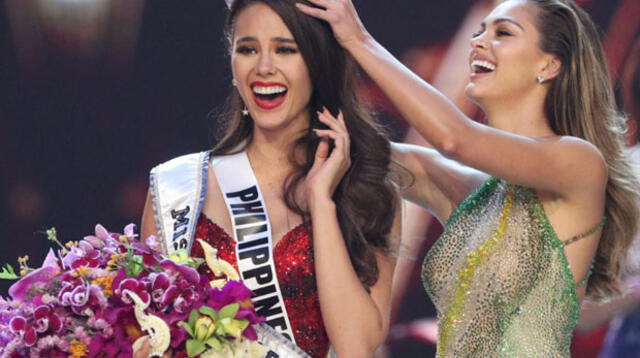 Catriona Gray fue la ganadora del Miss Universo 2018 en representación de Filipinas