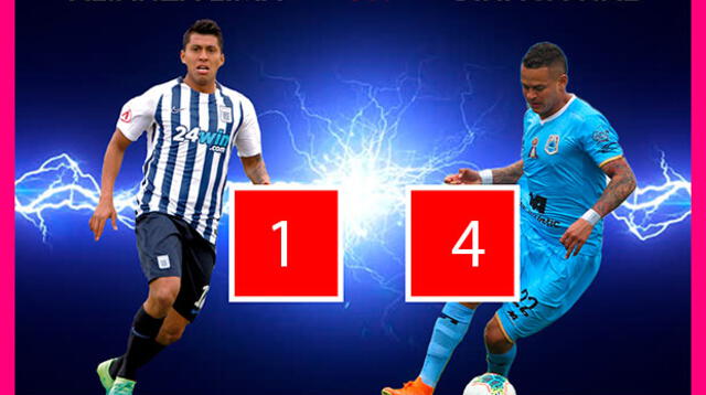 Alianza Lima fue goleado ante Binacional, quien está cerca de ganar su primer campeonato