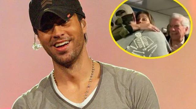 Enrique Iglesias tuvo emotivo encuentro con su madre y peruano