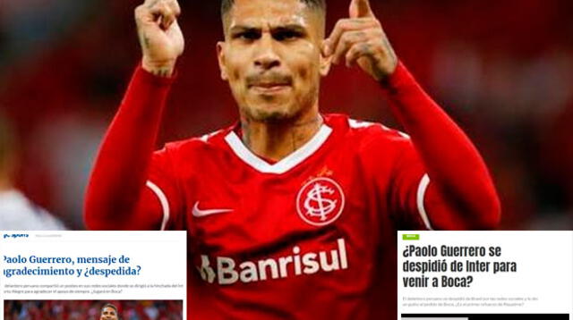 Paolo Guerrero estaría a un paso de ser nuevo jugador de Boca