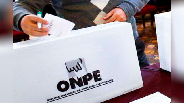 ONPE elaborará 26 modelos de cédula de sufragio
