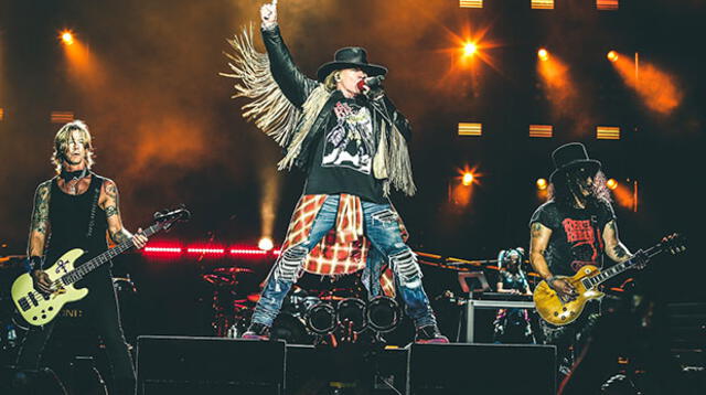 Guns N' Roses regresa a Lima con su gira “Not In This Lifetime” este 2020