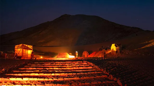 Apu Gozne, Altar del fuego de caral