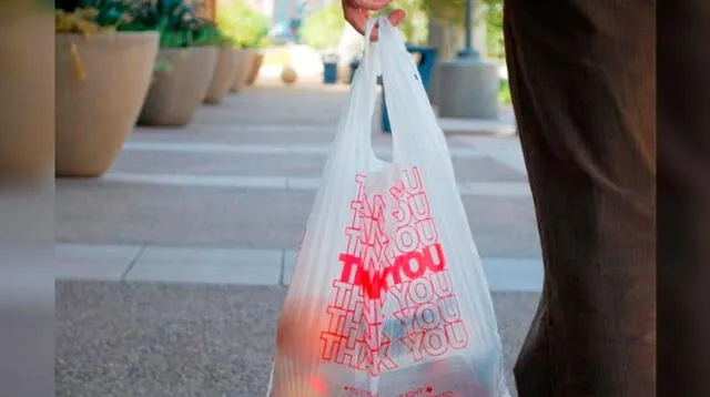 La bolsa de plástico representa un riesgo para el ambiente