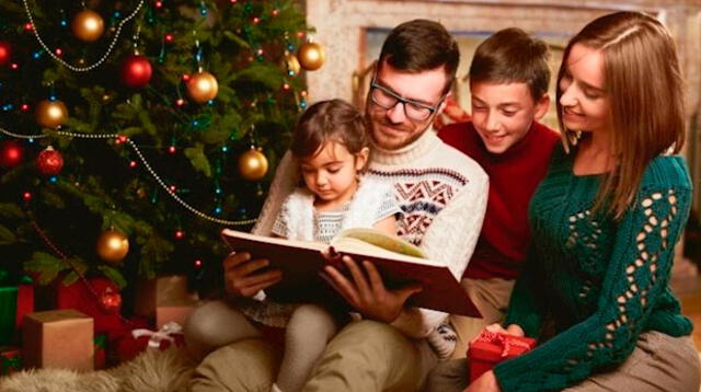Un libro unifica a la familia en Navidad