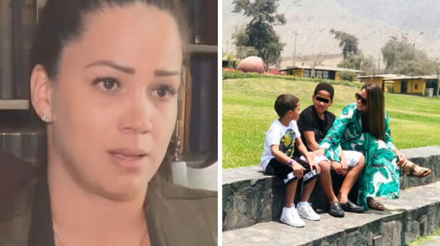 Melissa Klug llora al confesar que Jefferson Farfán se fue de viaje un día después que su hijo sufriera bullying