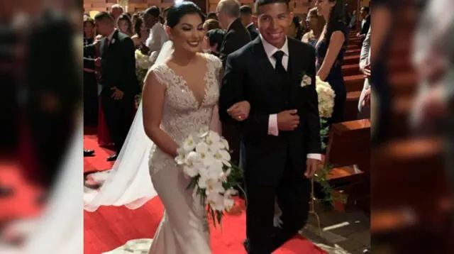Edison Flores y Ana Siucho ya son esposos