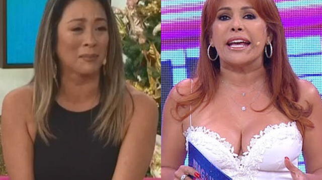 Magaly Medina se enfrente a Cathy Sáenz