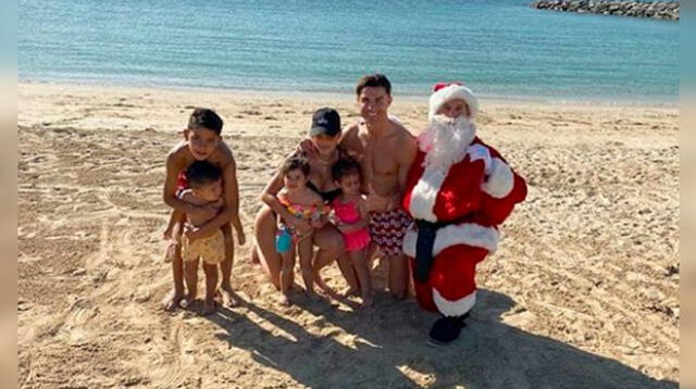 Cristiano Ronaldo decidió pasar una Navidad diferente