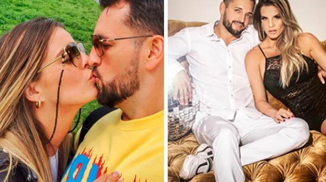 Alejandra Baigorria y su novio celebraron juntos la Navidad pese a que fue ampayado con otra mujer