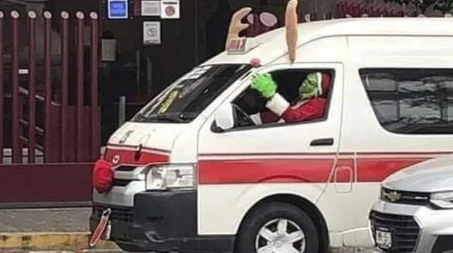 Fotografía del Grinch se hizo viral en las redes sociales