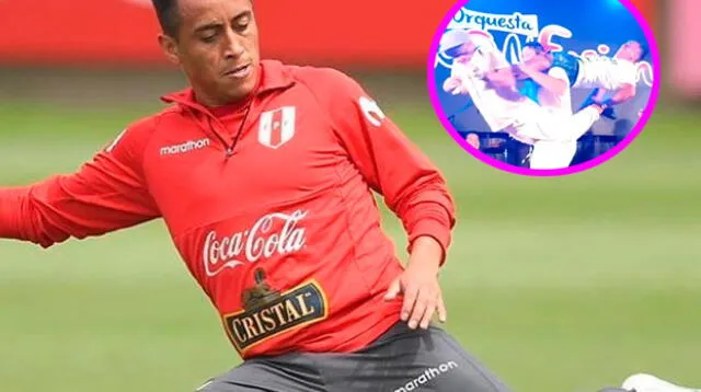 Christian Cueva hizo una maniobra arriesgada en el escenario