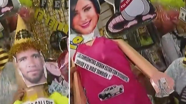 Piñatas de los personajes más comentados en las últimas semanas salen como pan caliente