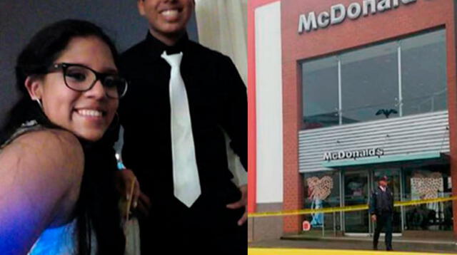 Los jóvenes Alexandra Porras y Carlos Campos murieron electrocutados en el local de McDonald's