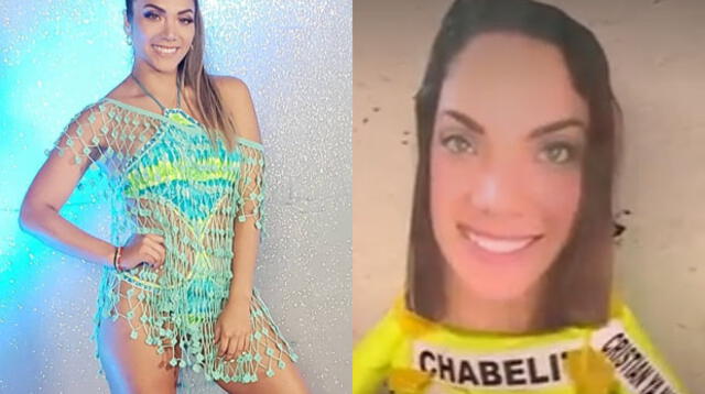 Isabel Acevedo se rie de piñata