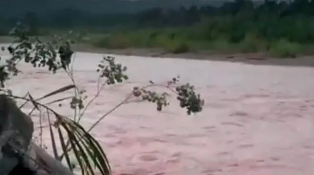 Las lluvias incrementaron el caudal del río Aucayacu