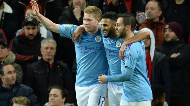 Manchester City se impuso en el Old Traford