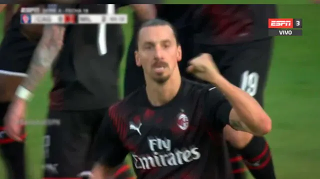 Zlatan Ibrahimovic se vuelve a encontrar con el gol en su retorno al Milan