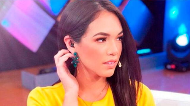 Jazmín Pinedo fue captada por su pequeña cuando le cantaba ‘Señor mentira’ 