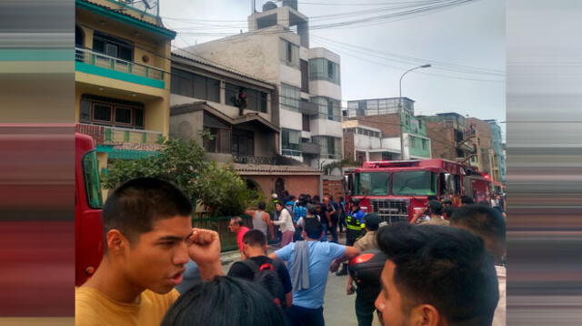 Bomberos atendieron la emergencia