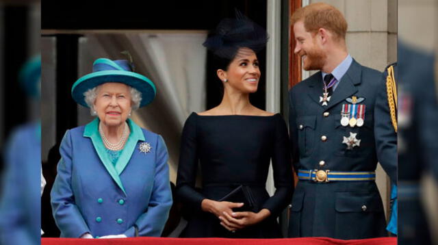 La Reina Isabel II manifestó que apoya la decisión de la pareja de tener una vida más independiente