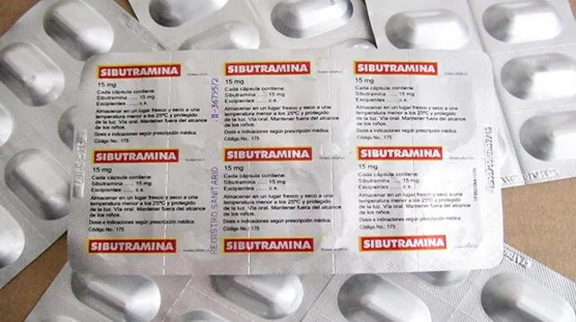 La sibutramina tiene efectos nocivos en la salud