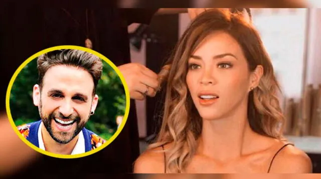 Rodrigo González mostró cómo es que Sheyla Rojas se aplicaría el maquillaje 