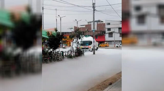 Factores intervinieron en el trayecto del gas: la presión atmosférica, el viento, la topografía del terreno