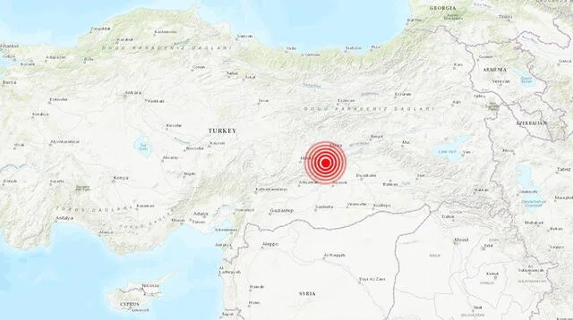 El epicentro del sismo se localizó a 10 kilómetros de profundidad