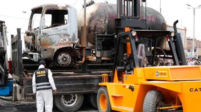 Camión cisterna de GLP que causó tragedia fue convertido para trasladar el combustible