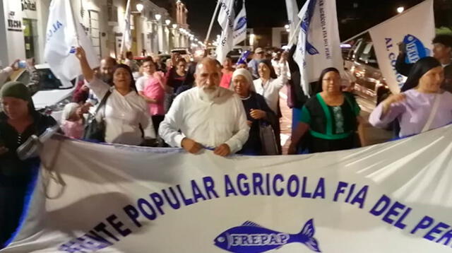 Base Frepap en Trujillo tras elecciones 2020