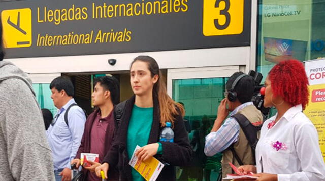 Campaña preventiva en Aeropuerto Jorge Chávez 