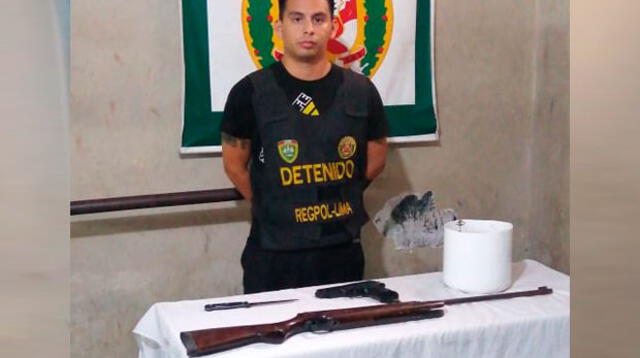 El acusado Carlos Ángel Oncoy Flores