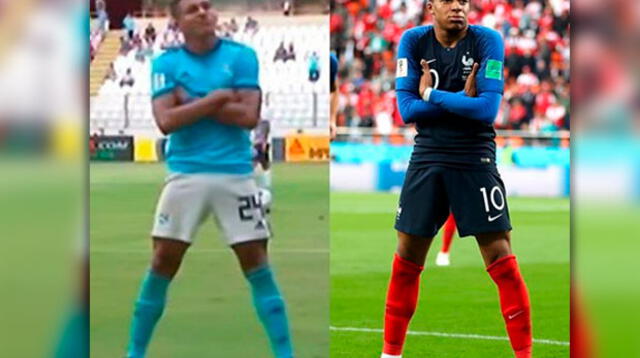 Fernando Pacheco admite ser hincha de Mbappé, pero asegura que el francés se copió su festejo