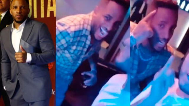 Jefferson Farfán se va de fiesta con el clan de Yahaira Plasencia