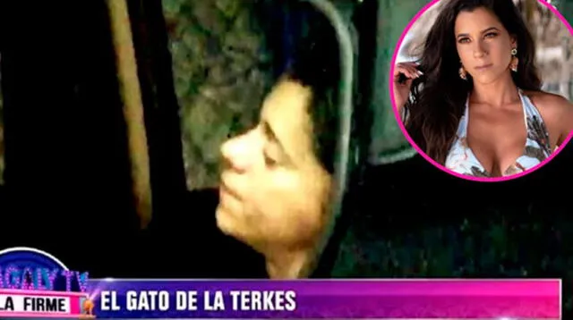 Vanessa Terkes en estado de ebriedad a la salida de una discoteca 